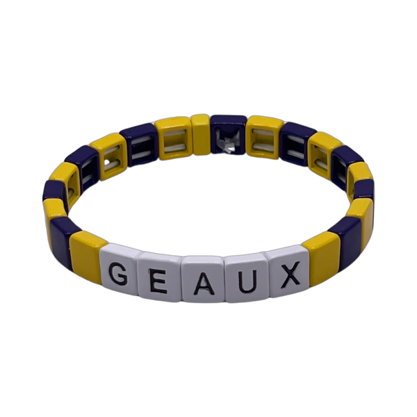 Lsu bracelets clearance