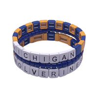 Michigan Wolverines Bracelets